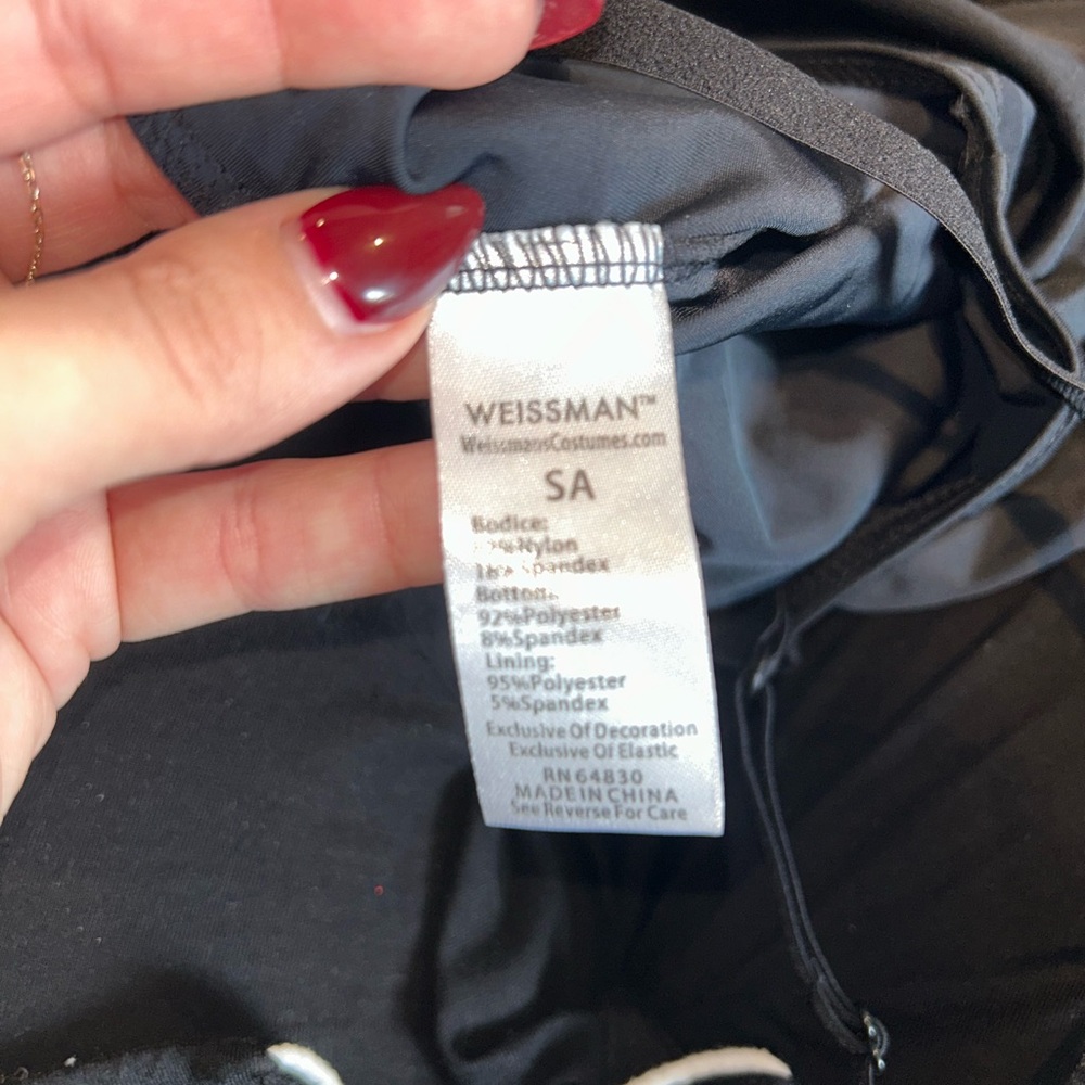 Weissman Black Dance Costume - image 3